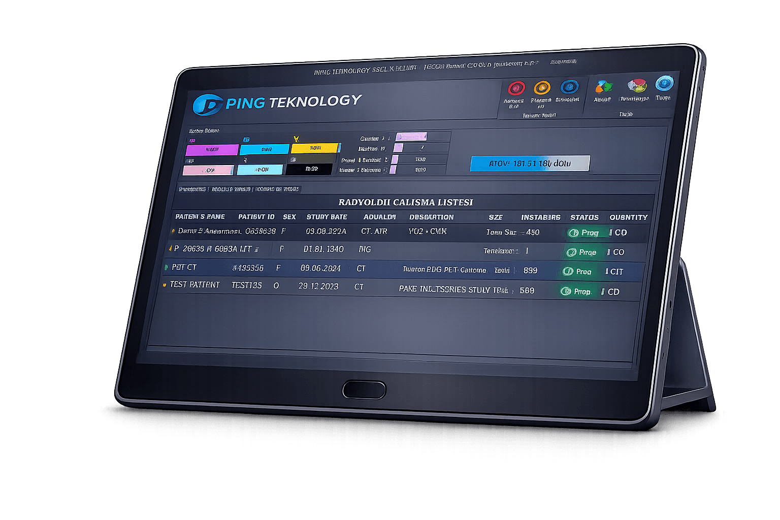 EPSON DiscProducer DICOM Yazılımı — Medikal Disk Üretim Arayüzü